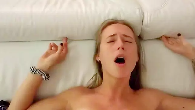 Cum-swallowing teen June, as young as 18, on POV casting, X-rated