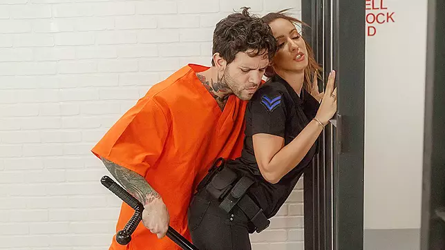 Brazzers State Penitentiary ~ No Cock Blocking for Isis and her Favorite Inmate, Small Hands - Hottest Prison Sex Ever!