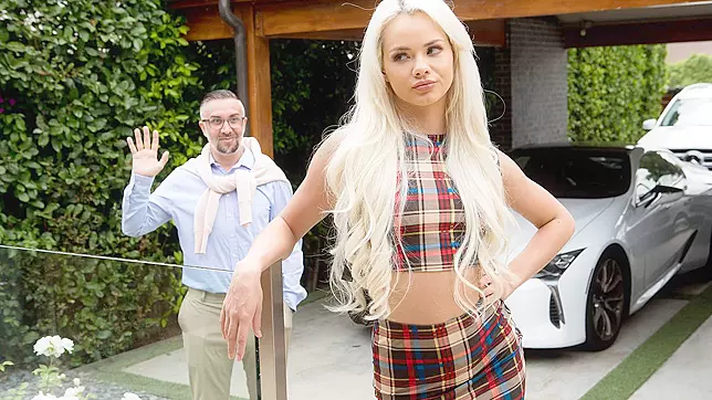 Elsa Jean's Naughty Encounter with Creepy Neighbor Keiran Lee - A XXX Comedy Porn Movie