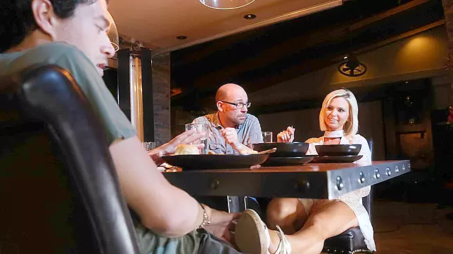 Dinner Party Causes Sexy Surprise! Xander's Gf Finds Out Astrid's Secret Crush