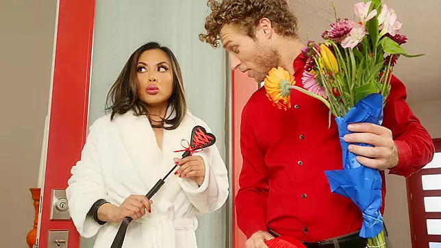 'Kaylani Lei in Highest Latex Boots & Lowest Cut Dress Fucks Michael Vegas' Warns Him to Keep Quiet