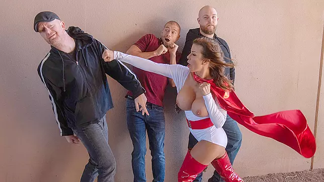 Super Milf Alexis Fawx Saves Xander Corvus with Sexual Powers!