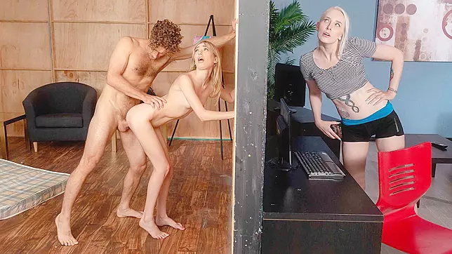 Mackenzie Moss' New Porn Video! 'Fucking Secret Roommate in the Wall!' Loud Thumping Sound, Parties, and Guys! Uncensored and Immoral! XXX