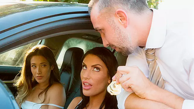 Unbridled Joyride with Big Titty Blowjob Bribe for New Cop - XXX