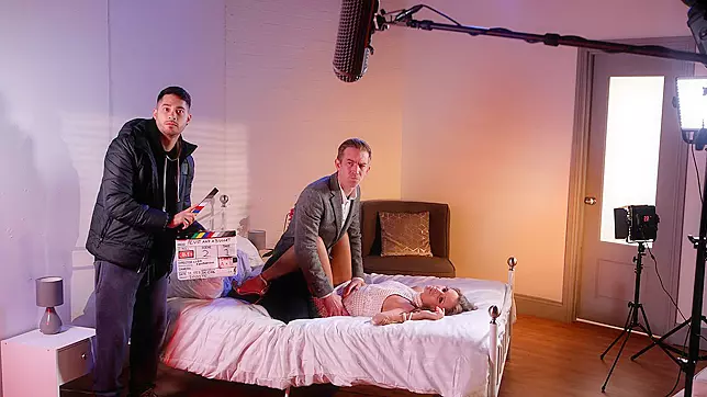 Super Steamy Scene! 'Faking It' Porn Parody Goes Too Far - Racy Kinuski & Danny D's Chemistry-filled XXX Action