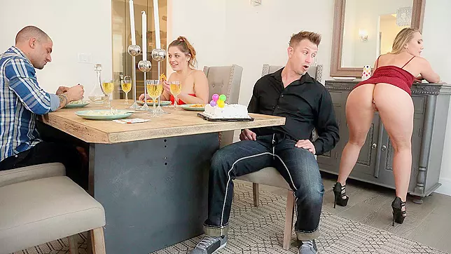 Bill' Girlfriend Throws Surprise Birthday Dinner, But AJ Has a Trick Up Her Ass