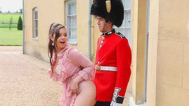 Sofia Lee's Royal Adventure with Danny D's Stiff Sword! Steaming hot sex and strict guards